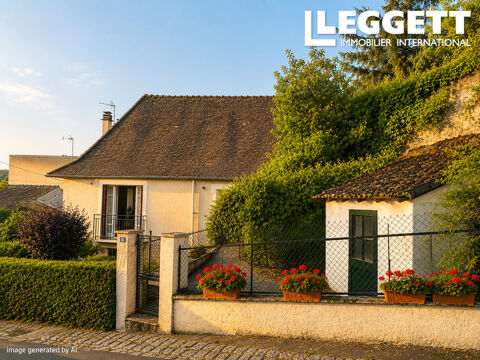   Maison en pierre du XVII-XVIIIe siècle comprenant trois chambres, située dans le charmant centre historique. Maison - 6 pièce(s) - 79 m²