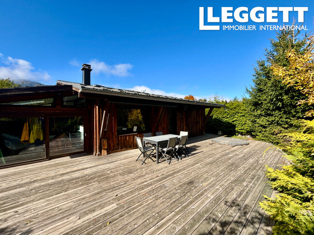Chalet de 4 chambres À VENDRE à Saint-Gervais-les-Bains - vue imprenable, ensoleillé, situation paisibe.