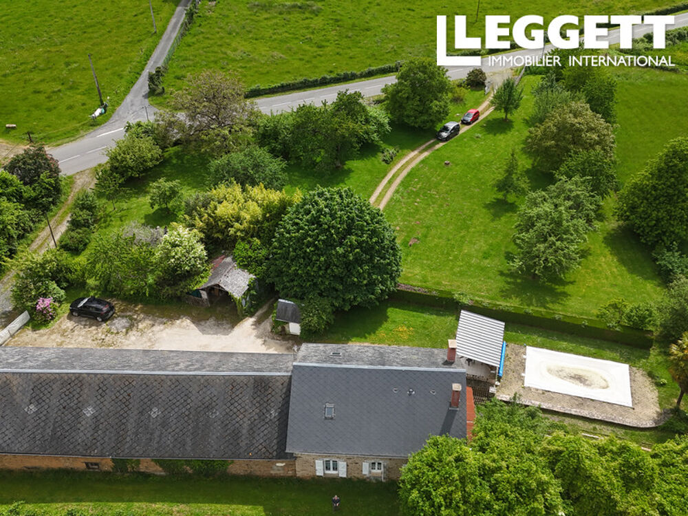 Vente Maison Charmante maison de 3 chambres avec piscine, grange, gîte à rénover et 15169m² de terrain. La croisille-sur-briance