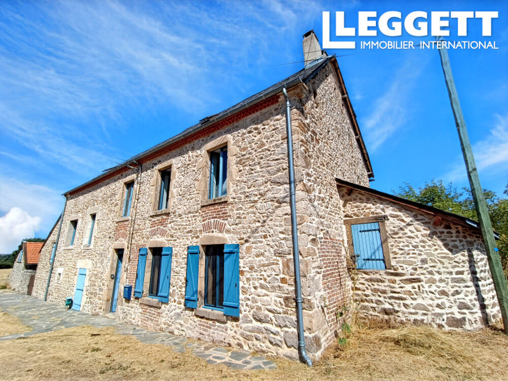 Maison de campagne + maison d'amis, granges, 4679 m² terrain, belle vue, hameau calme, proche commodités