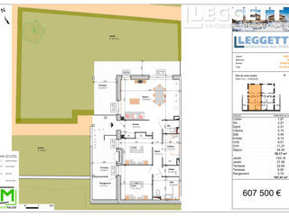 Vente Appartement Appartement  T3 cabine de 70m² avec grande terrasse de 29m² et jardin de 163m² a Morzine Morzine