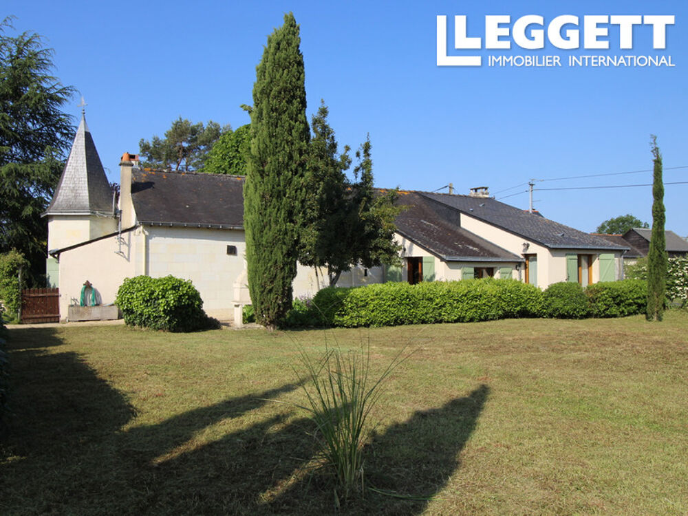 Vente Maison Charmante propriété de caractère de 4 chambres avec piscine proche de la Loire, au nord de Saumur Gennes-val-de-loire