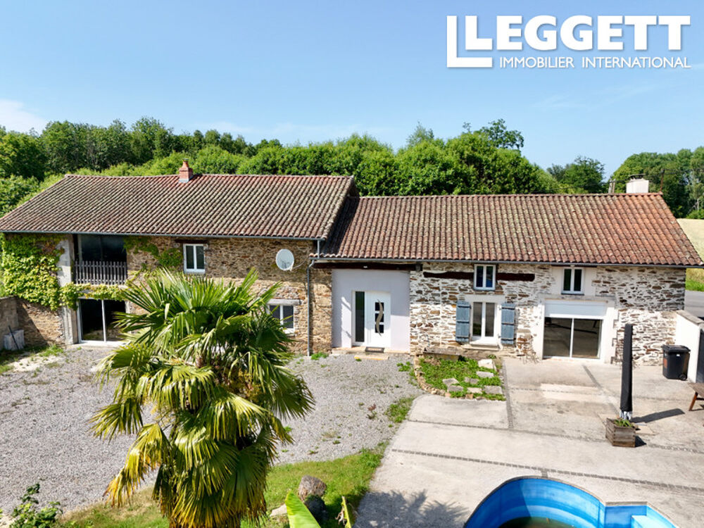 Vente Maison Grande maison familiale avec vue dégagée, piscine et charme authentique, proche Châlus ChÂlus
