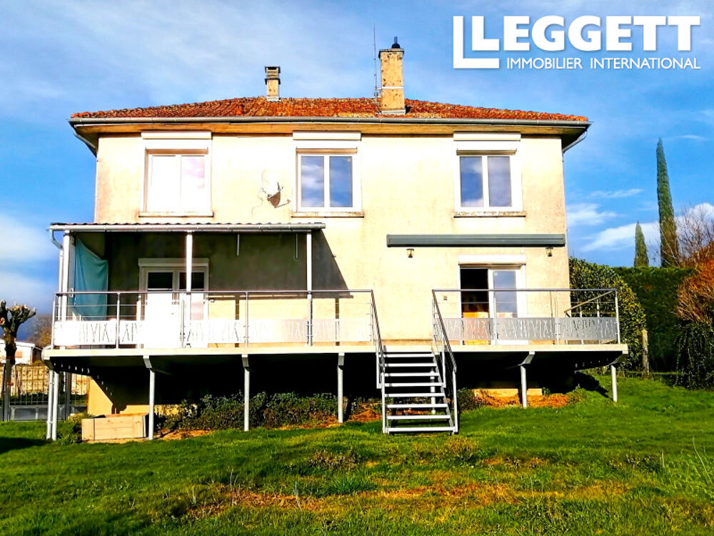 Vente Maison Maison de ville, 4 chambres, terrasse,  atelier, jardin, belle vue. Proche tous commerces. Grand potentiel Saint-mathieu