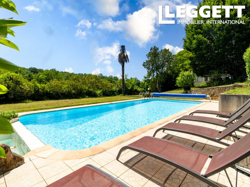 Domaine périgourdin rénové avec gîte rentable, piscine et parc privé à quelques minutes de Bergerac