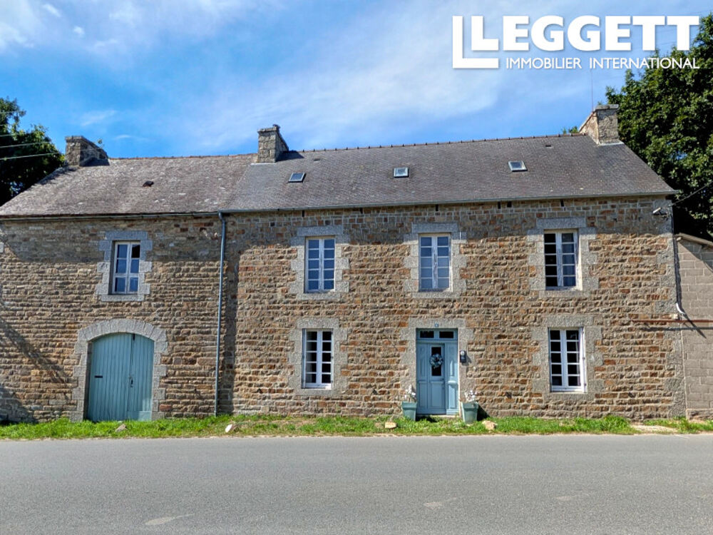 Vente Maison Charmante maison bretonne de 4 chambres avec dépendances, garage et terrain de 2 147 m² à Plésidy PlÉsidy