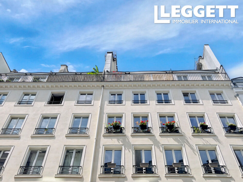 Vente Appartement PARIS 2, Bonne Nouvelle, apart lumineux 1 ou 2P (T1), 50m2, 5e asc, vue plein ciel et toits, 5,44% en locatif Paris 2