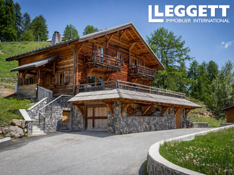   Valberg ? Chalet d?exception face aux pistes, 5 chambres, terrasse plein sud et espace bien-être Maison - 6 pièce(s) - 204 m²