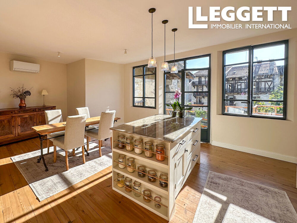 Vente Maison Maison de ville rénovée en bord de Baïse, avec jardin privé et grand garage, au c?ur du Nérac historique NÉrac