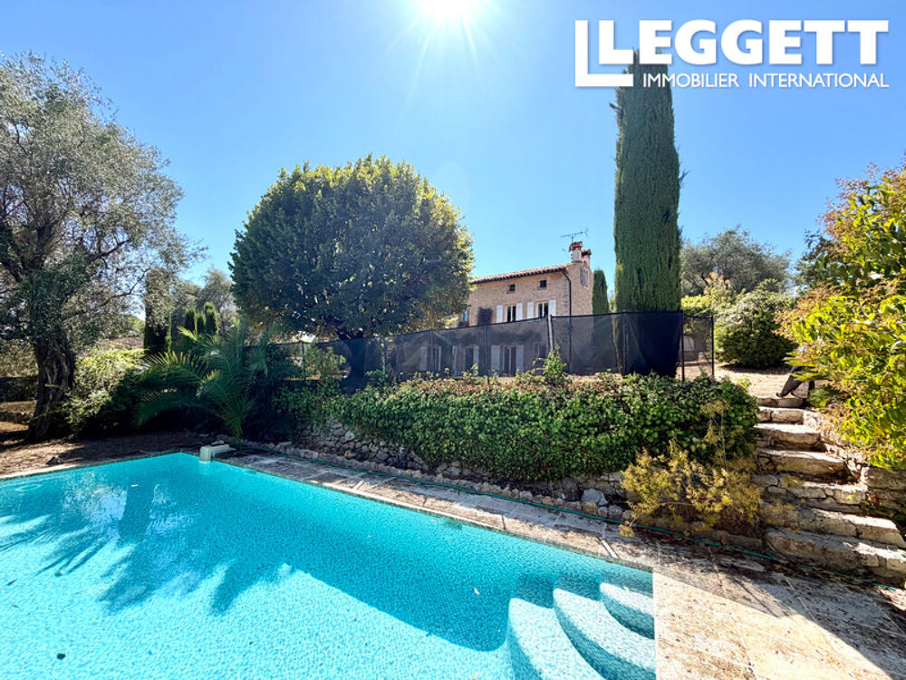Vente Maison Charmante maison en pierre avec piscine et maison d'amis, à Grasse Grasse