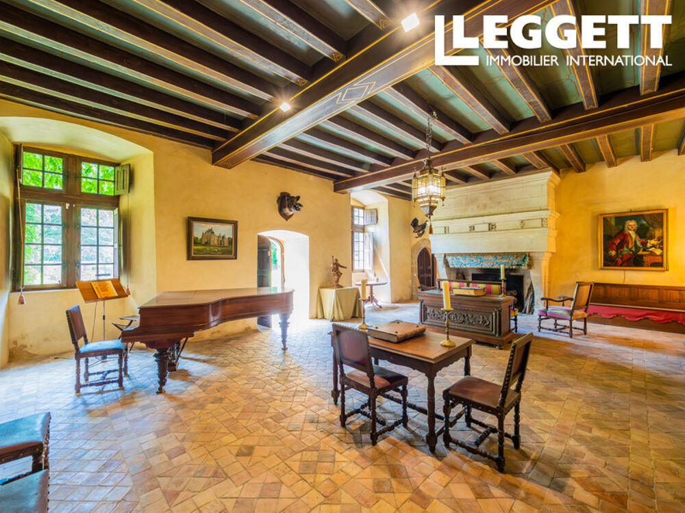 Vente Propriété/Château Magnifique château Renaissance sur 33 hectares avec étangs et décors classés Monument Historique. ChazÉ-sur-argos