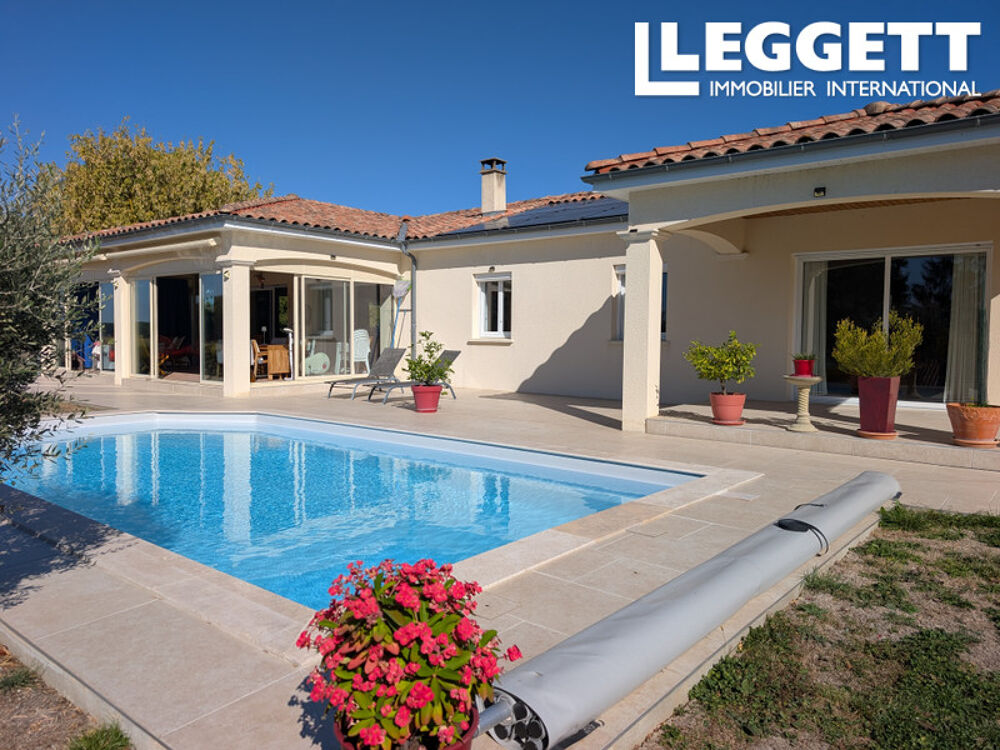 Vente Maison Maison contemporaine avec piscine, garage, de belles vues sur un jardin clos ? 15 min de Jonzac Saint-maigrin