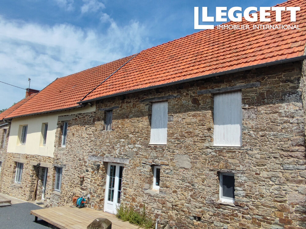Vente Maison Leggett. Maison XVIIIe rénovée, 5 ch, 3 sdb, dépendances, 8000m², proche plages du Débarquement et commerces. Villiers-fossard