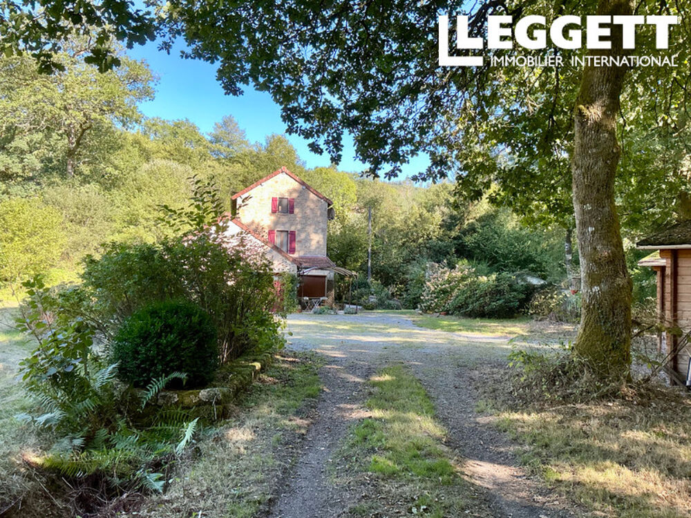 Vente Maison Moulin rénové situé sur un terrain entièrement privé de 1,5 ha, composé en partie de bois, partie de prairie Saint-pardoux-morterolles
