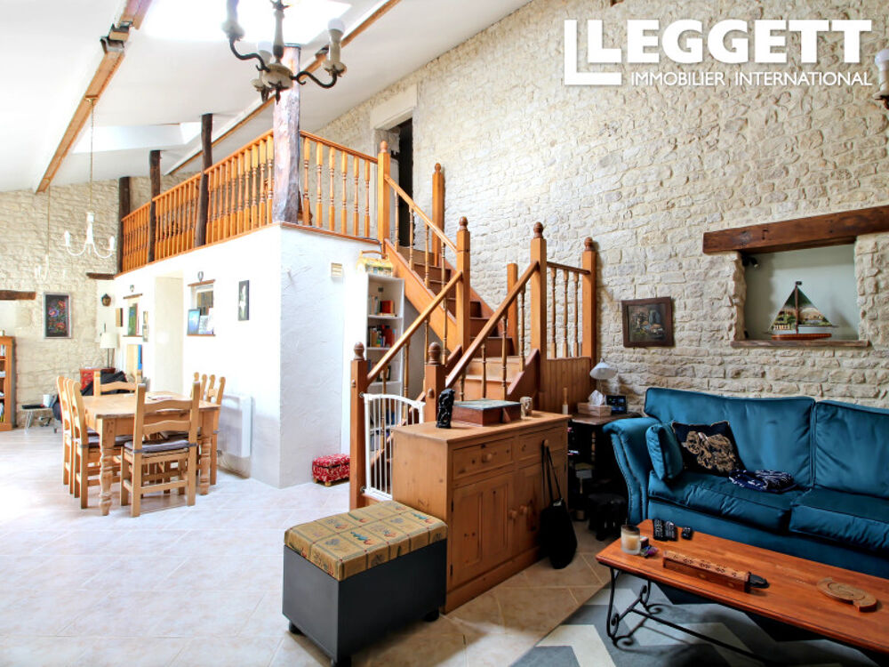Vente Maison Spacieuse maison en pierre avec gîte et jardin clos<br /> LoirÉ-sur-nie