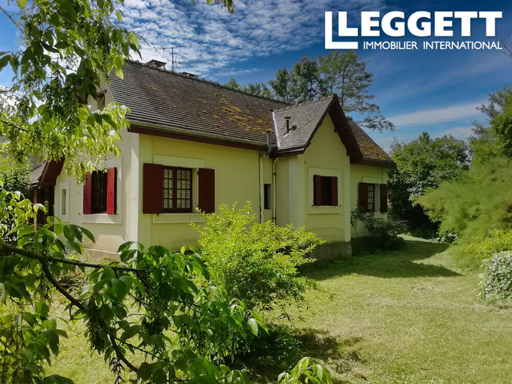Vente Maison Résidence de charme des années 1930 proche de Vendôme ,41 & 72 Tgv en 42 mn Paris<br />LEGGETT immobilier 360° <br /> Couture-sur-loir