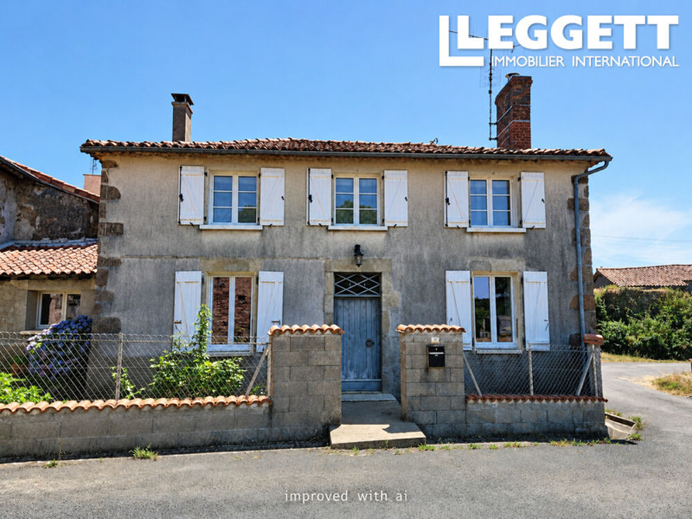 Vente Maison Maison de 3 chambres avec deux grandes granges, cour attenante et jardin séparé à Exideuil-sur-Vienne Exideuil-sur-vienne