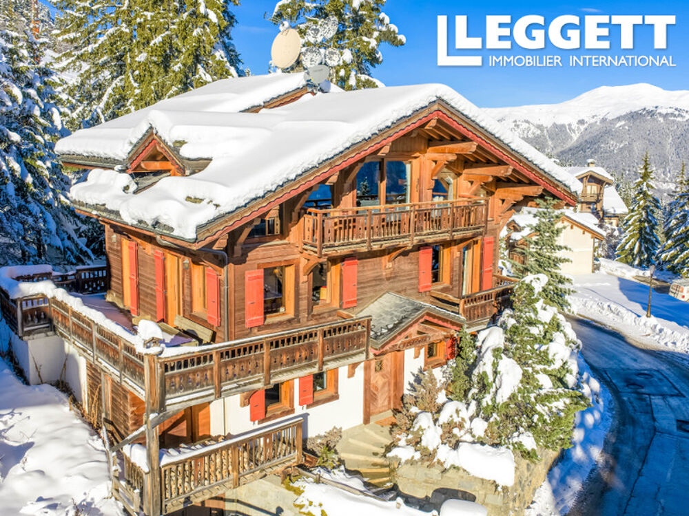 Vente Maison Chalet exclusif avec vue imprenable, parking privé, à seulement 77 m de la piste de ski à Courchevel 1850 Courchevel