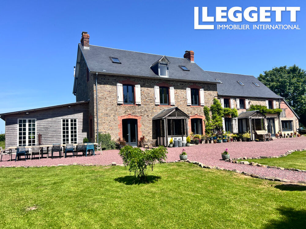 Superbe propriété comprenant une maison principale,un gîte,du terrain et des dépendances proche Aunay-sur-Odon