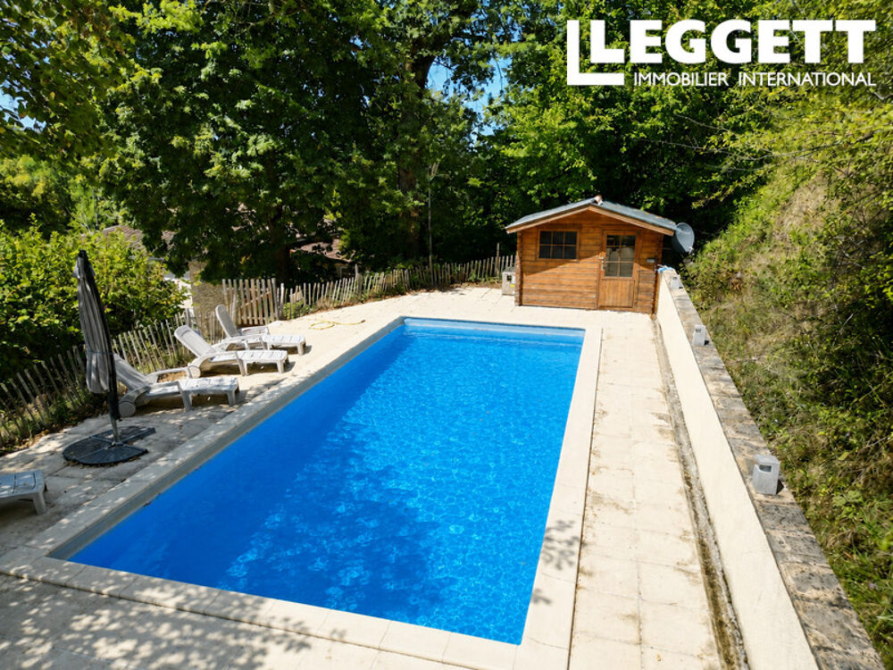 Vente Maison Charmante maison  en pierre avec grange et piscine, jolie vue Lauzerte