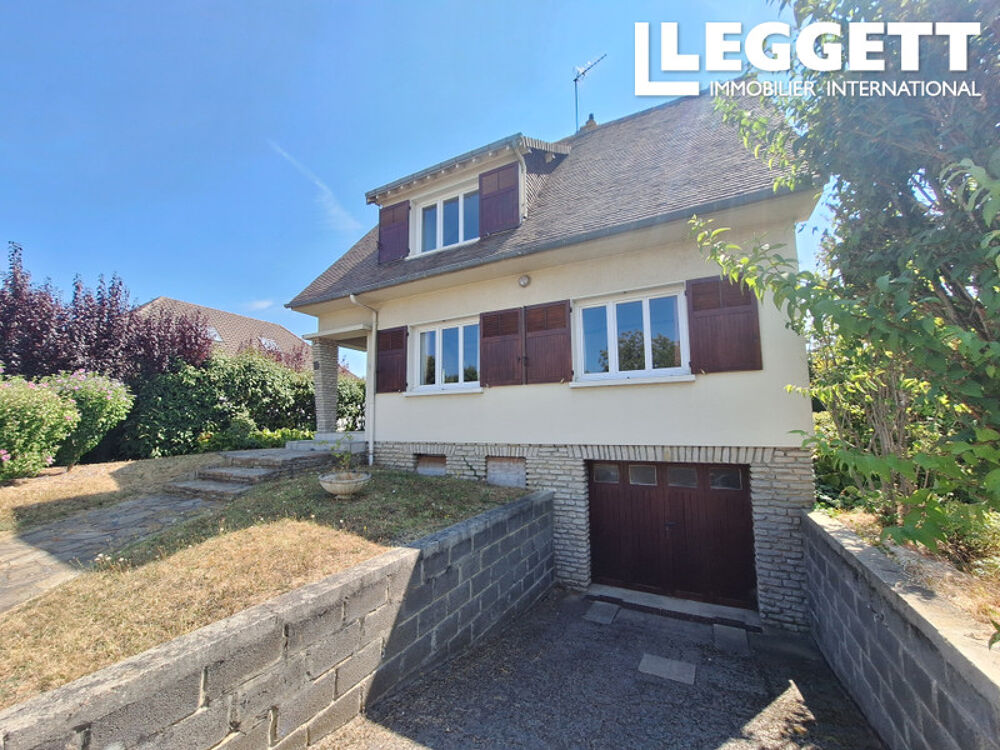 Vente Maison Maison de 126m2 , 1  cuisine, 1 salle/séjour, 3 chambres, 2 salles de bain, 1 sous-sol complet Terrain 976m2 Giberville