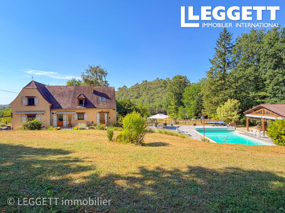 Vente Maison Grande maison familiale avec 5 chambres et logement indépendant, piscine, calme et nature sur 1 ha Carsac-aillac