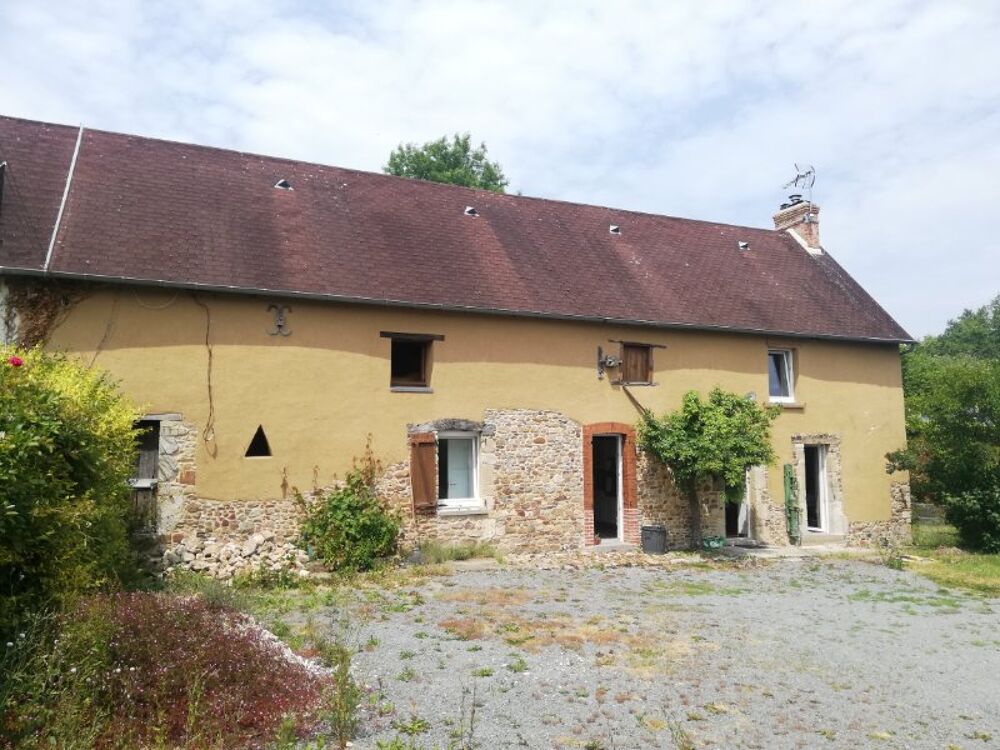 Vente Maison Normandie Manche maison pierre masse pr 1,05 Ha Raids