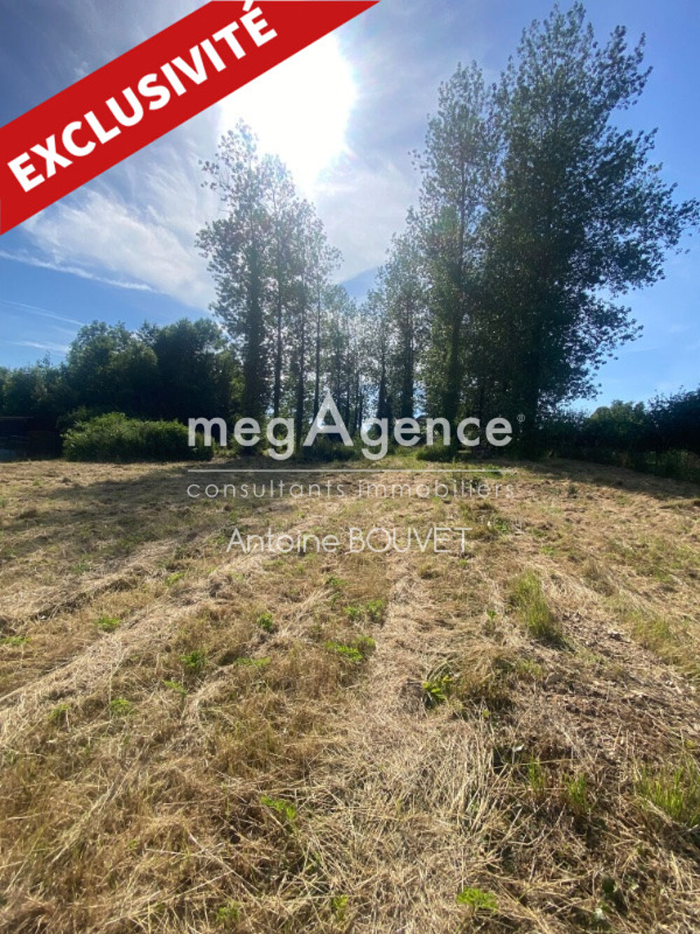 Vente Terrain Terrain  btir de 3535 m2 Marieux