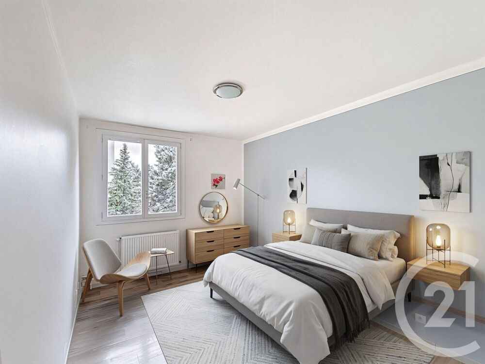 Appartement T3 avec balcon et cave dans un écrin de ver....