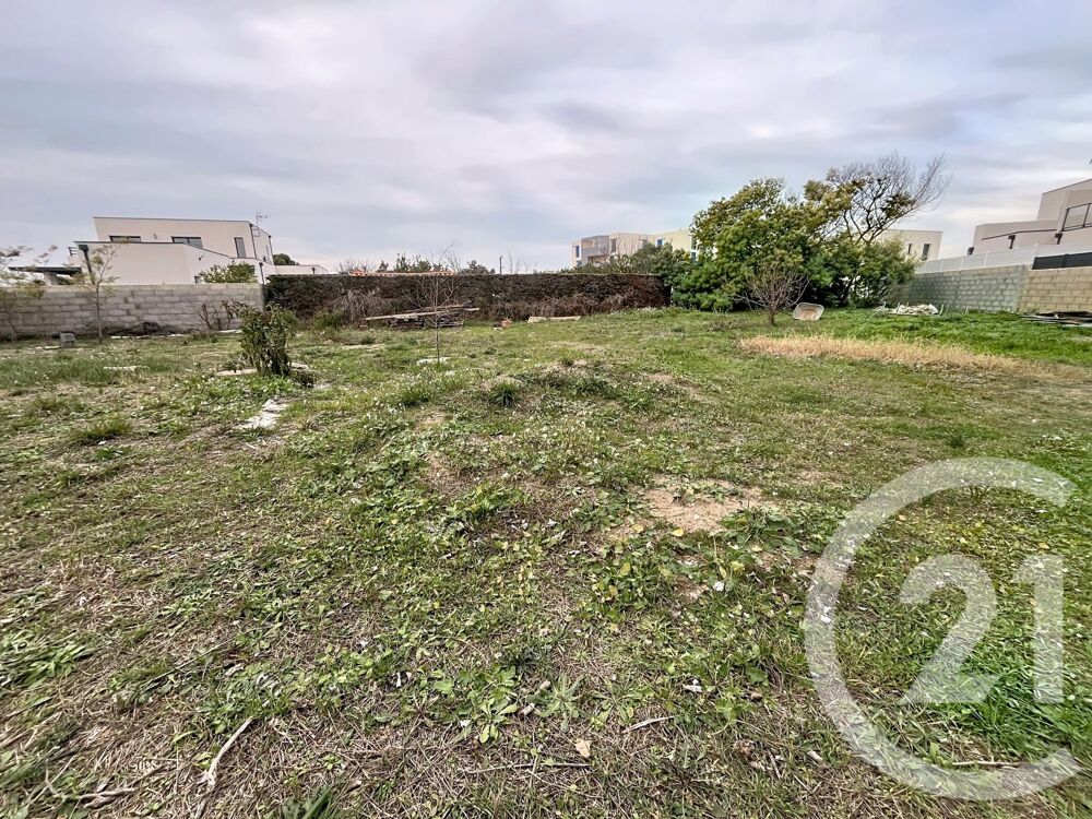 vente Terrain - 1559 m² Sérignan (34410)