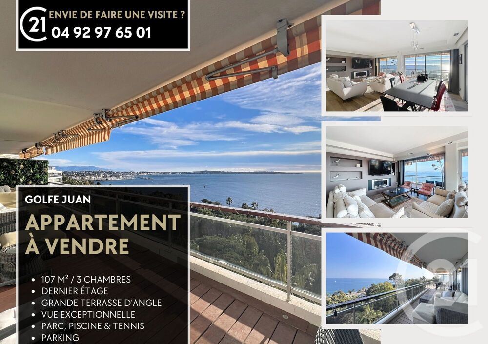 Entre Cannes et Golfe Juan, dans une résidence de presti....