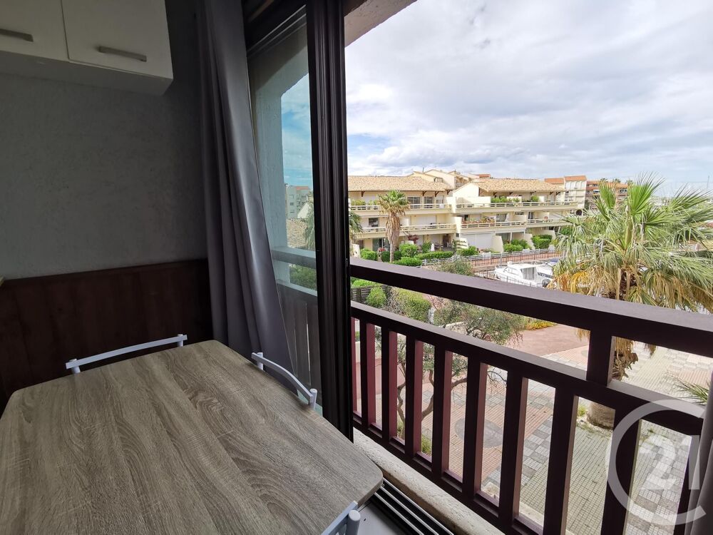 location Appartement - 1 pièce(s) - 20 m² Canet-en-Roussillon (66140)