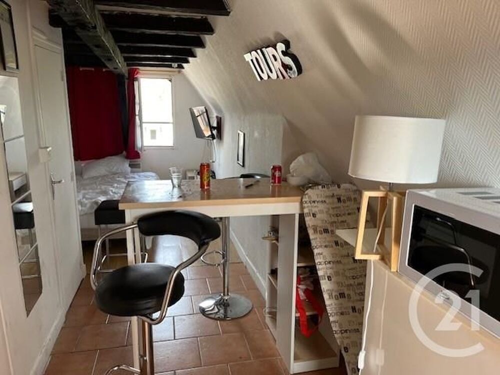 location Appartement - 1 pièce(s) - 13 m² Tours (37000)