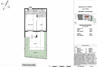  Appartement  vendre 2 pices 42 m