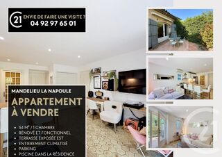  Appartement à vendre 3 pièces 53 m²
