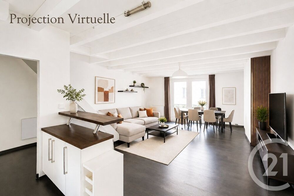 vente Appartement - 3 pièce(s) - 100 m² Nancy (54000)