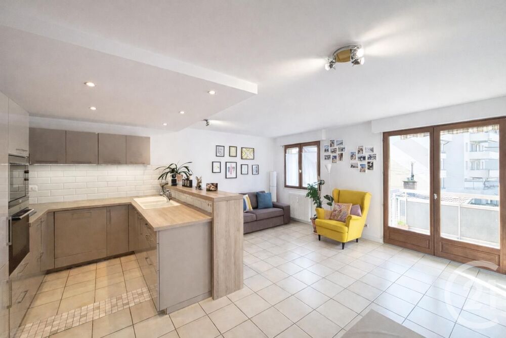 Appartement de type 3 de 68m², traversant Nord/Sud, situ....