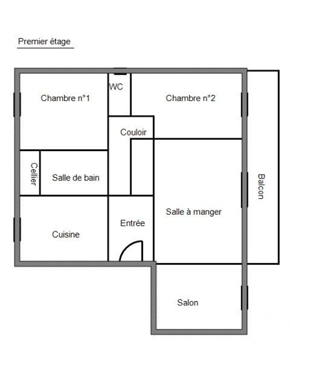 vente Appartement - 4 pièce(s) - 68 m² Varennes-Vauzelles (58640)