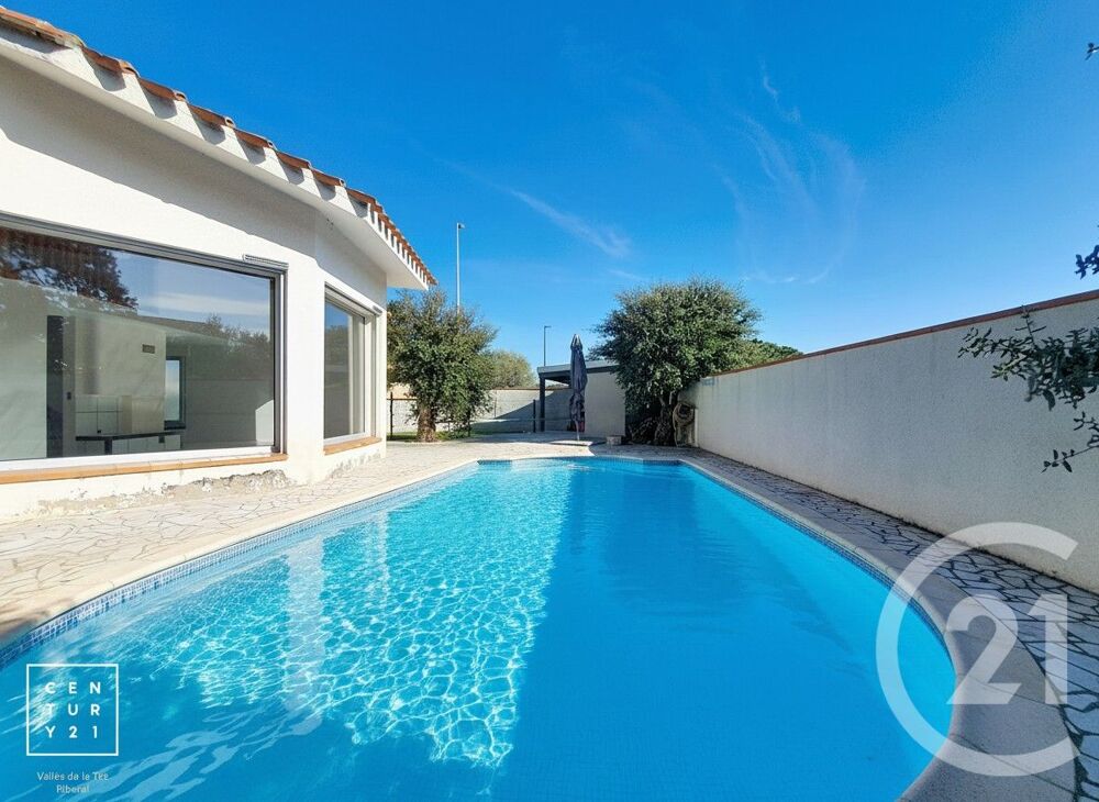 SAINT-ESTEVE - MAISON D'ARCHITECTE 4 FACES AVEC PISCINE<....