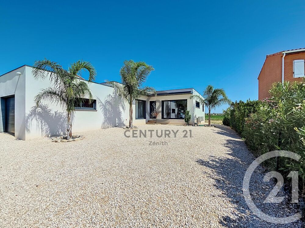 A VENDRE CAVES Maison contemporaine construite ....