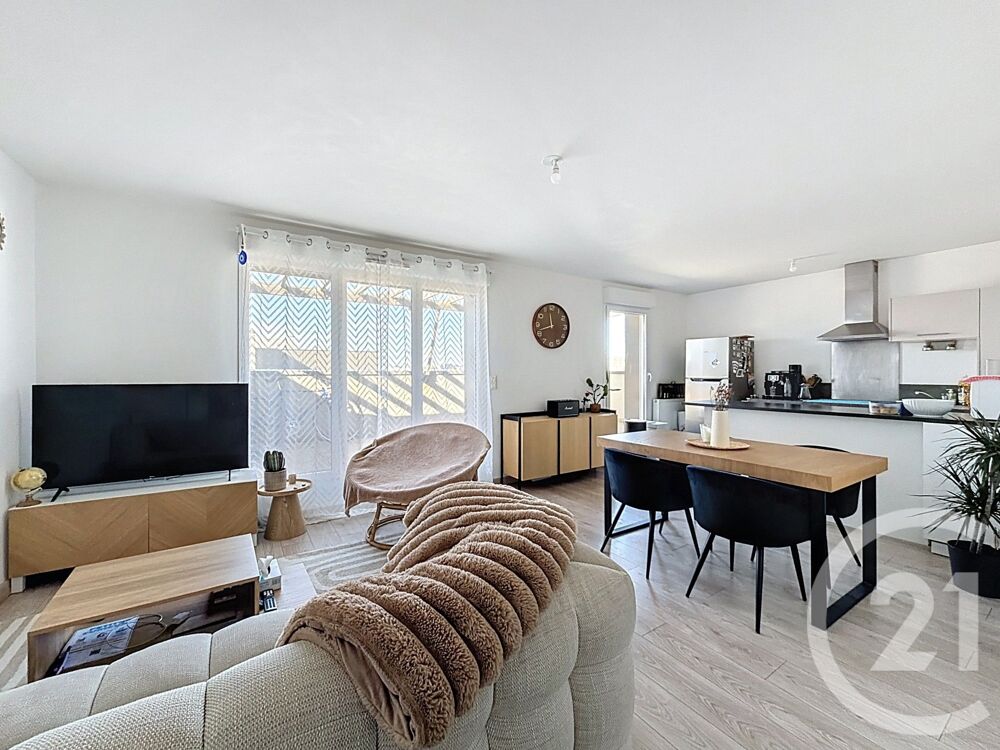 vente Appartement - 3 pièce(s) - 66 m² Tours (37100)