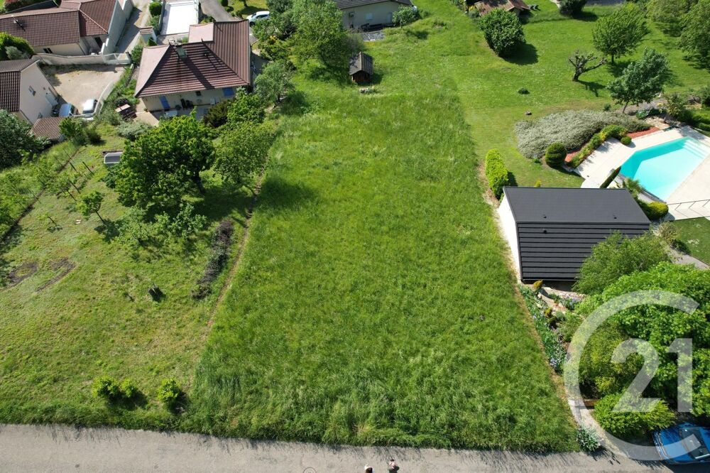 vente Terrain - 955 m² Vaux-en-Bugey (01150)