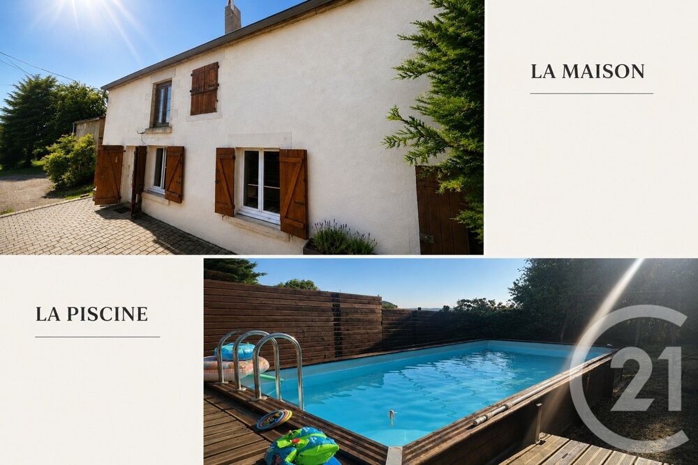 vente Maison - 4 pièce(s) - 99 m² Villiers-le-Sec (58210)