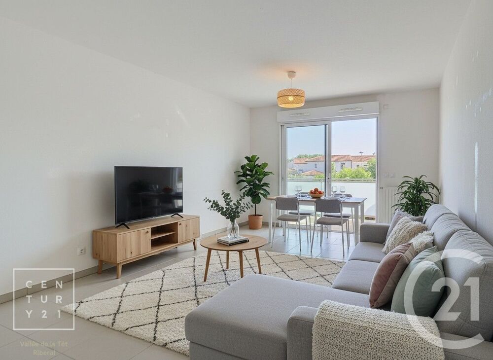 vente Appartement - 3 pièce(s) - 72 m² Canohès (66680)