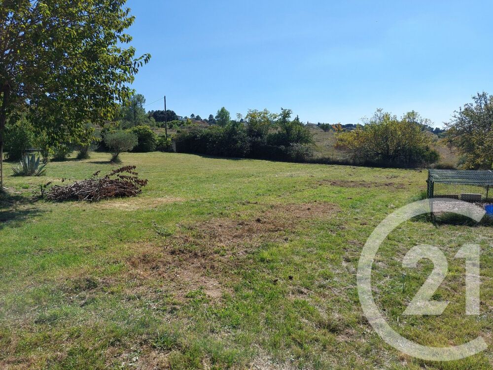 vente Terrain - 1058 m² Rousson (30340)