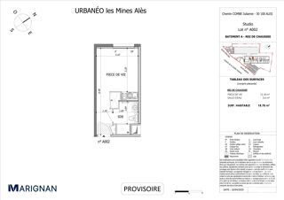  Appartement � vendre 1 pi�ce 18 m�