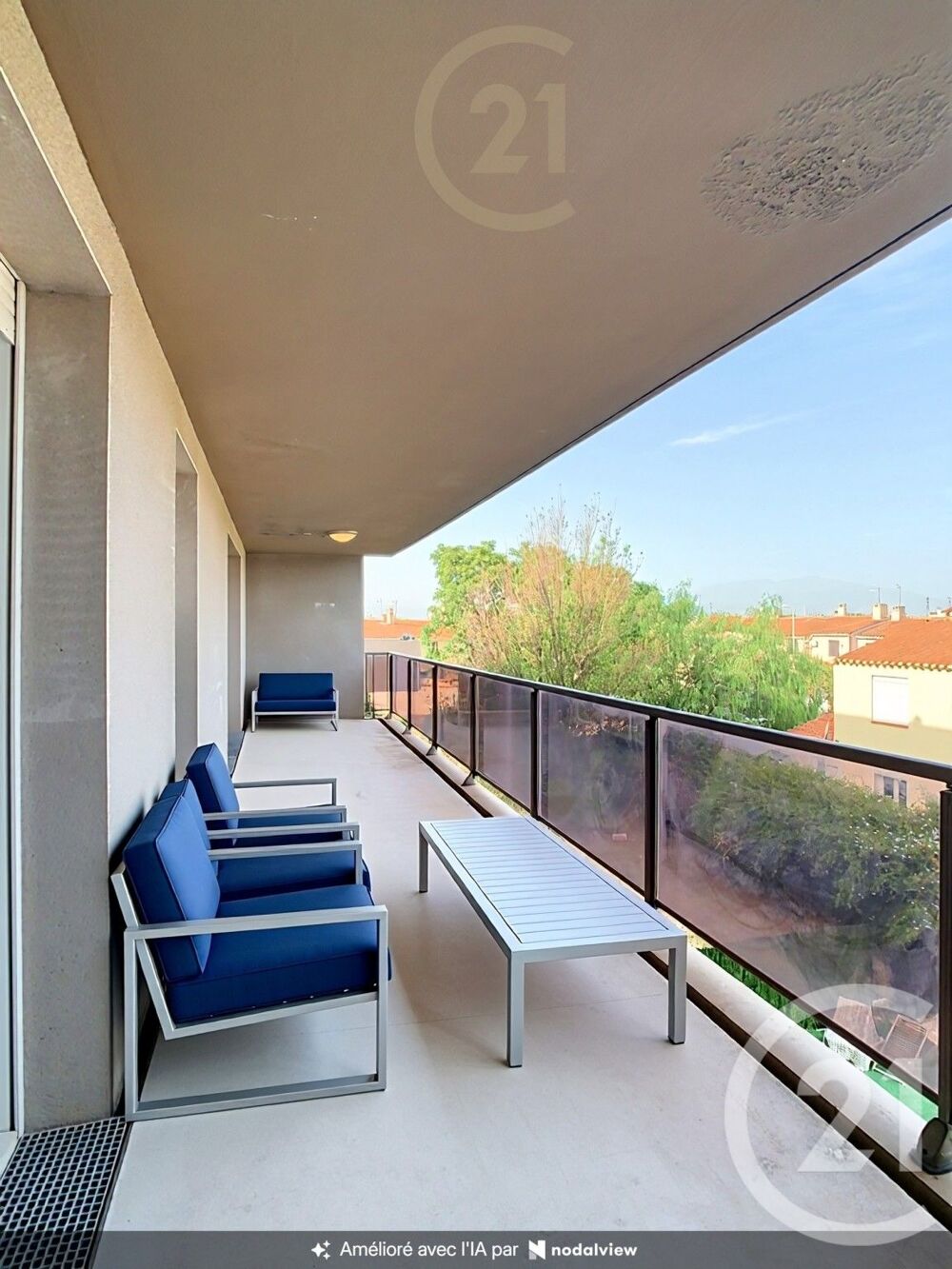 Appartement F3 avec grande terrasse de 22m2 et parking p....