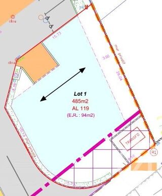  Terrain � vendre 485 m�