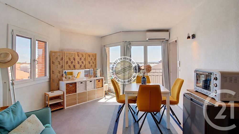 vente Appartement - 2 pièce(s) - 32 m² Le Barcarès (66420)