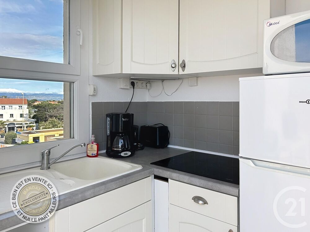vente Appartement - 1 pièce(s) - 18 m² Le Barcarès (66420)
